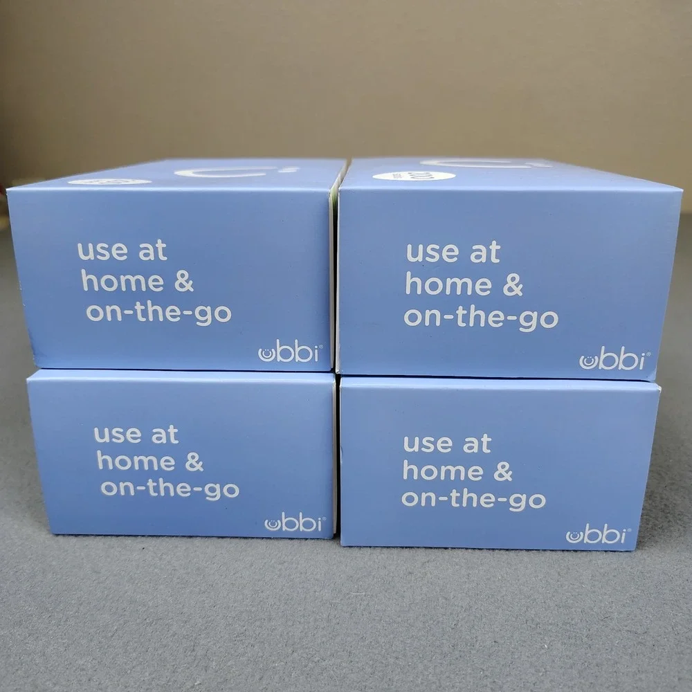 UBBI Diaper Sacks Lot 4 Boxes (800 Bags) Lavender Scent Easy Tie / Pet Waste Bag